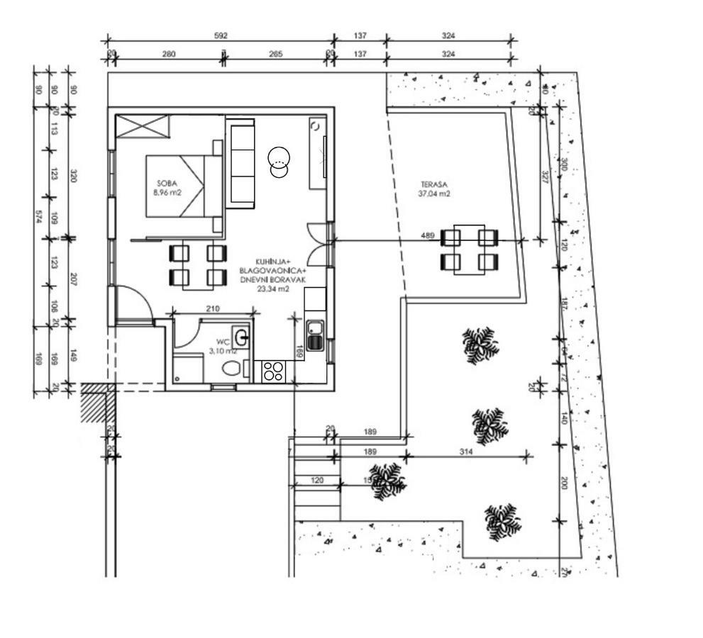 Apartment Svilan - Terrace With Sea View And Nature เซตเชโว ภายนอก รูปภาพ